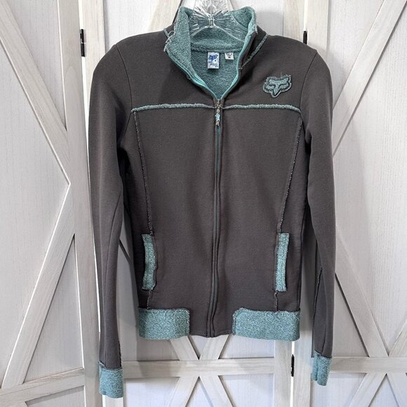 Fox Riders Co. Zip-Up Sweatshirt - Picture 1 of 6